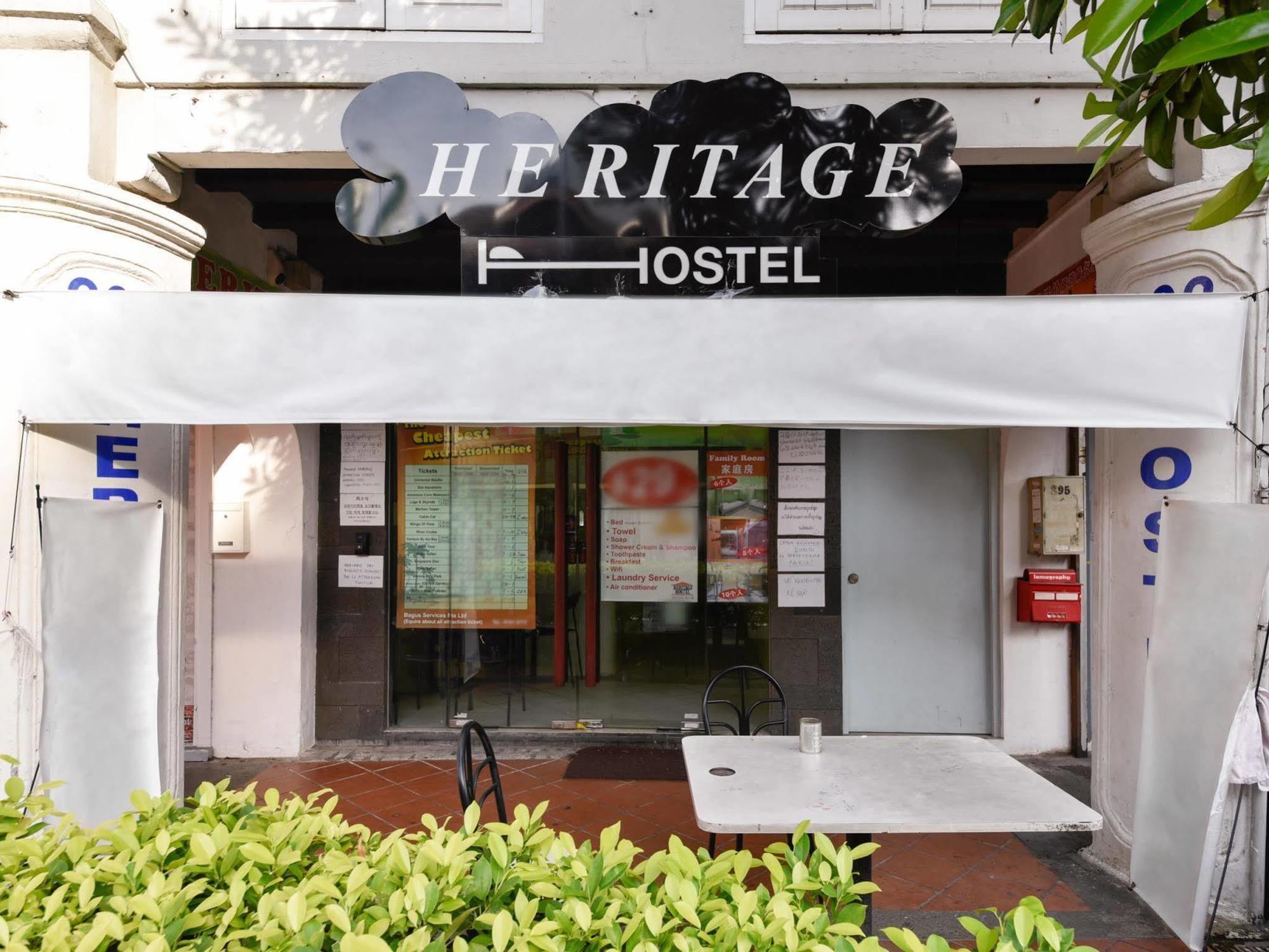 Heritage Hostel Singapur Exteriér fotografie